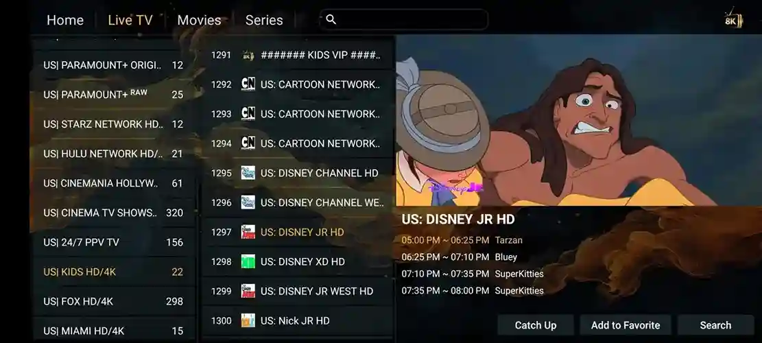 Preview 2 - IPTV Flix Premium IPTV Subscription